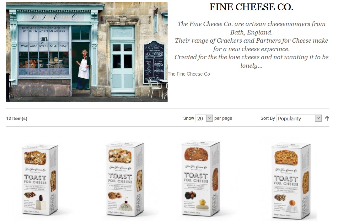 Fine Cheese Artisan Biscuits 