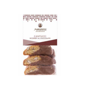 Marabissi Cantucci Choc Dipped Almonds 200 g bag Tuscany