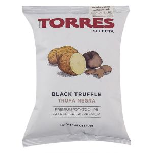 Torres Selecta Black Truffle Potato Chips 40g NEW SIZE