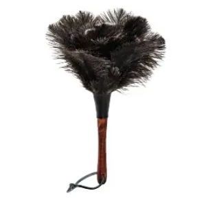 Redecker Ostrich Feather Duster BLACK SML 30cm
