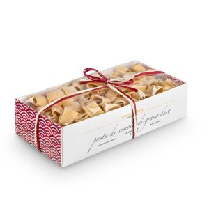 Pasta Antica Madia Paccheri Gift Tray Raffia bow 500 g