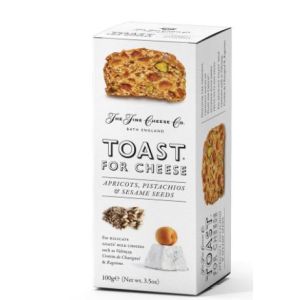 Fine Cheese Co Toast Apricots, Pistachios & Sesame Seeds 100g