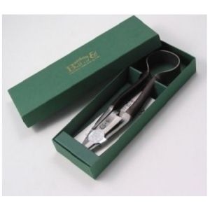 Burgon & Ball Small Brown Leather Topiary Shear in Gift Box