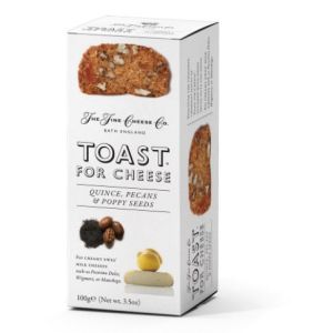 Fine Cheese Co Toast Quince, Pecans &Poppy Seeds 100g