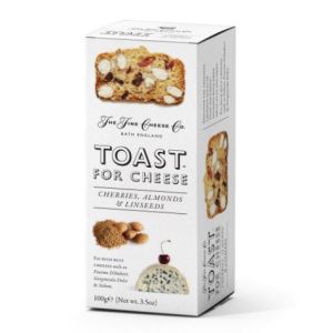 Fine Cheese Co Toast Cherry, Almond and Linseed 100g