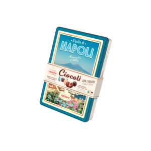 Crispo Choc Italian City Napoli Retro Gift Tin 200g