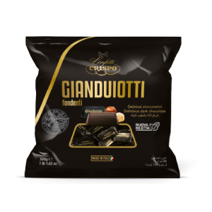 Crispo Choc Dark Gianduiotti Big Bag 500 g 52 pcs