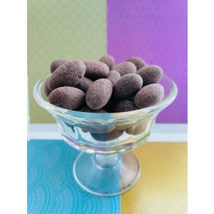 Fine and Fab Cocoa Dusted Italian Almonds+GiftTag 150g Jar