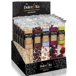 QRTA Nougat Bar LA DOLCE VITA 100g Assorted Made in Italy