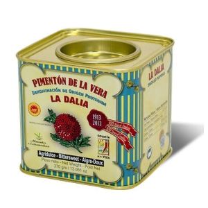 La Dalia Sweet Smoked Spanish Paprika 370g TIN DeLaVera