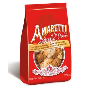 Lazzaroni Amaretti Chef Italia 150g crunchy window bag 26/27