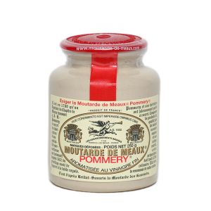 Moutarde de Meaux® Pommery® mustard in stone jar with plastic top 250g