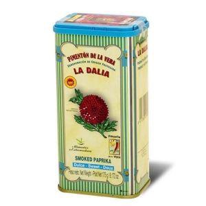 La Dalia Hot Smoked Spanish Paprika 175g TIN  DeLaVera PDO