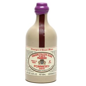 Pommery Rapsberry flavoured white vinegar 6% in stonewar bottle 500ml