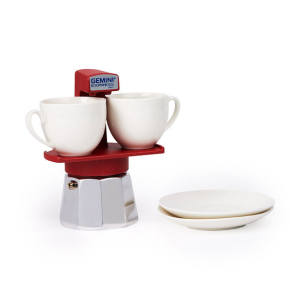 Eppic Gemini Express SET RED Spec Ed. 2 cups saucers