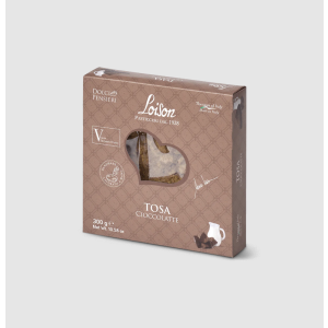 Loison Tosa Tart Milk Choc 300g  24-25