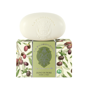 La Florentina Olive Flowers Soap 300g Gift Box NEW