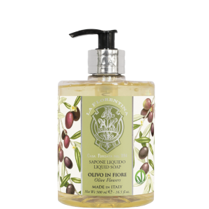 La Florentina Olive Flowers Liquid Soap 500ml NEW