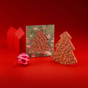 Venchi Christmas Tree 300 g Milk Choc Hazelnut 2024