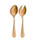 EME ITALY Royal Retro Gold Salad Servers Set