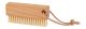 Redecker Nail Brush Long Tampico Fibre with Leather Strap 9.5 cm