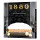 1880 Round Turron Brittle Almond and Honey 200 g Gift Box