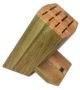 KAI WASABI Oak Knife Block 8 Slots