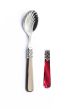 EME ITALY GINEVRA Sugar/Cheese Spoon Bordeaux Pearl