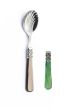 EME ITALY GINEVRA Sugar/Cheese Spoon Green Pearl