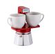 Eppic Gemini Express RED double espresso maker - alum