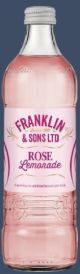 Franklin Sparkling ROSE LEMONADE 500ml NEW Size