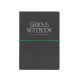 Wild and Wolf HappyJackA5 Serious Notebook Black