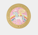 Simon Coll Choc Unicorn Medallion 60g