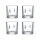 La Rochere French Bee Whisky Glass 4 Pack 9.4 cm 320 ml  NEW