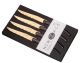 Laguiole Jean Dubost New Age Golden Blade Steak Knives Set of 4 