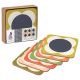 Wild and Wolf OrlaKiely Coasters Set 6 Flower Spot /48