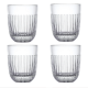 La Rochere Ouessant 4 Pack Tumbler 9.5cm 290ml NEW