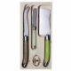 Laguiole 3 Pce Cheese Set ROBINSON MIX Green Open Box