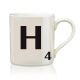 Wild and Wolf SCRABBLE Mug H