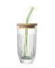 La Rochere Ouessant Smoothie glass and straw 14.8cm 430ml