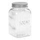 Tala Ribbed glass storage Canisters SUGAR 1250ml NEW